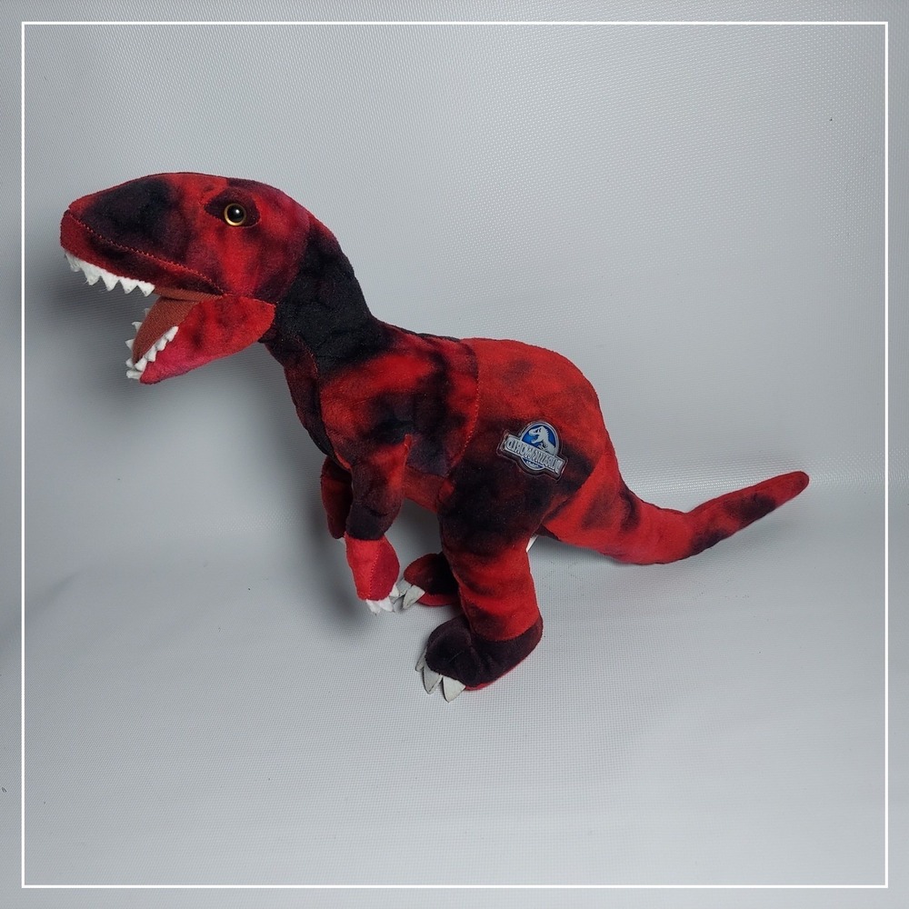 Jurassic‎ World Plush Velociraptor Raptor 12" Dinosaur Dino Universal Studio